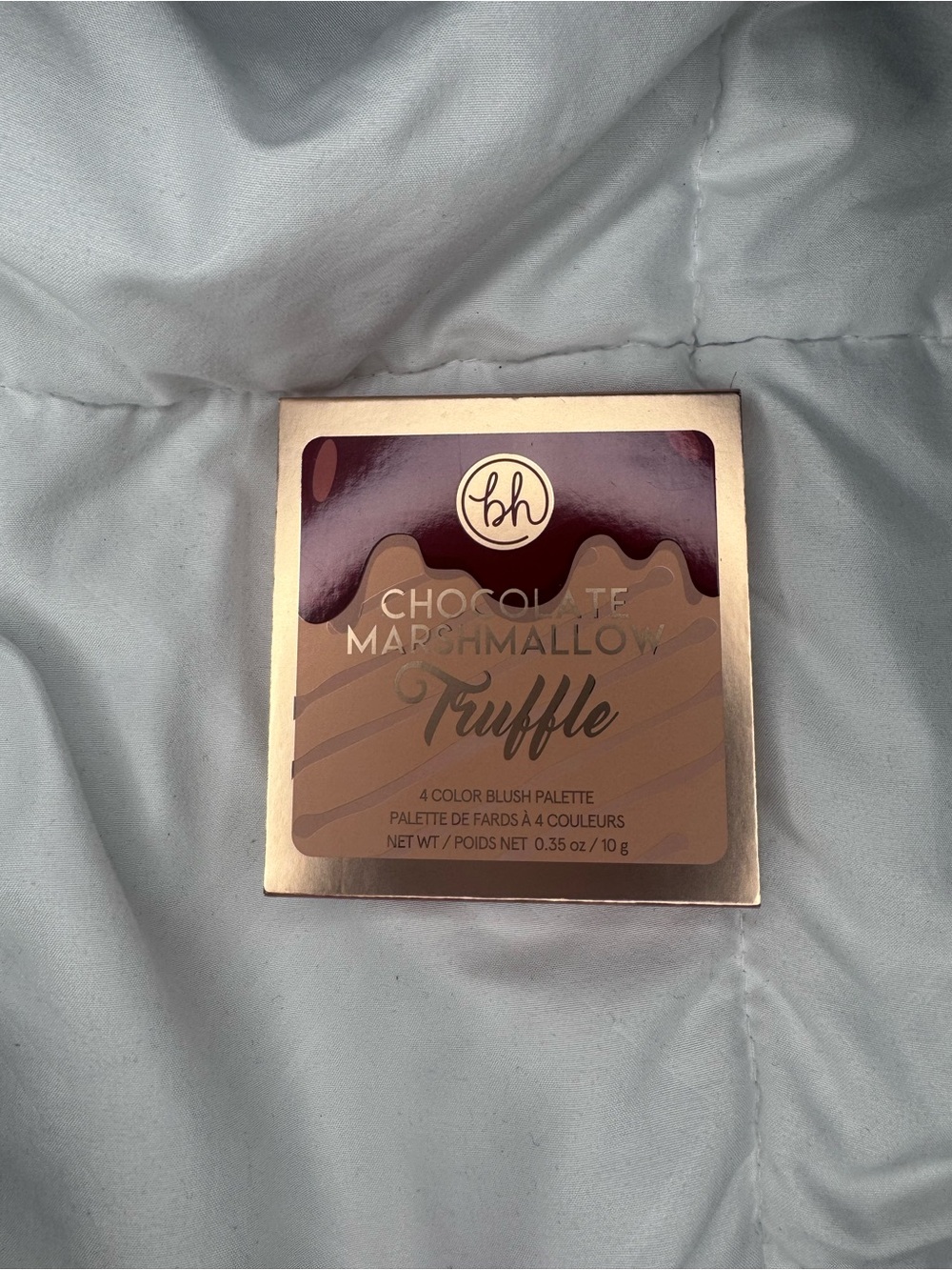 Cosmetics Chocolate Marshmallow Truffle 4-Color Blush Palette - Brown